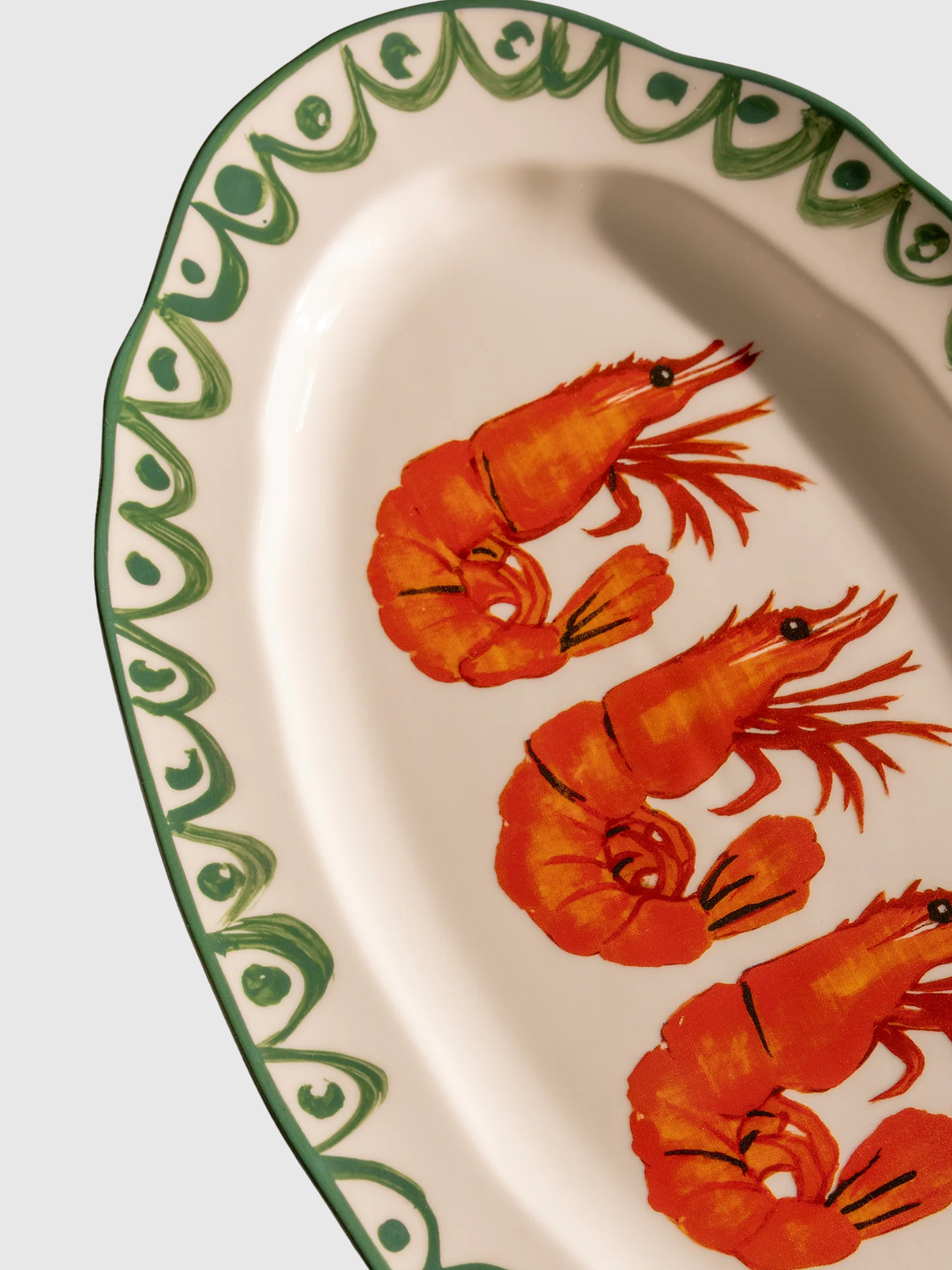 Shrimp Serving Plate