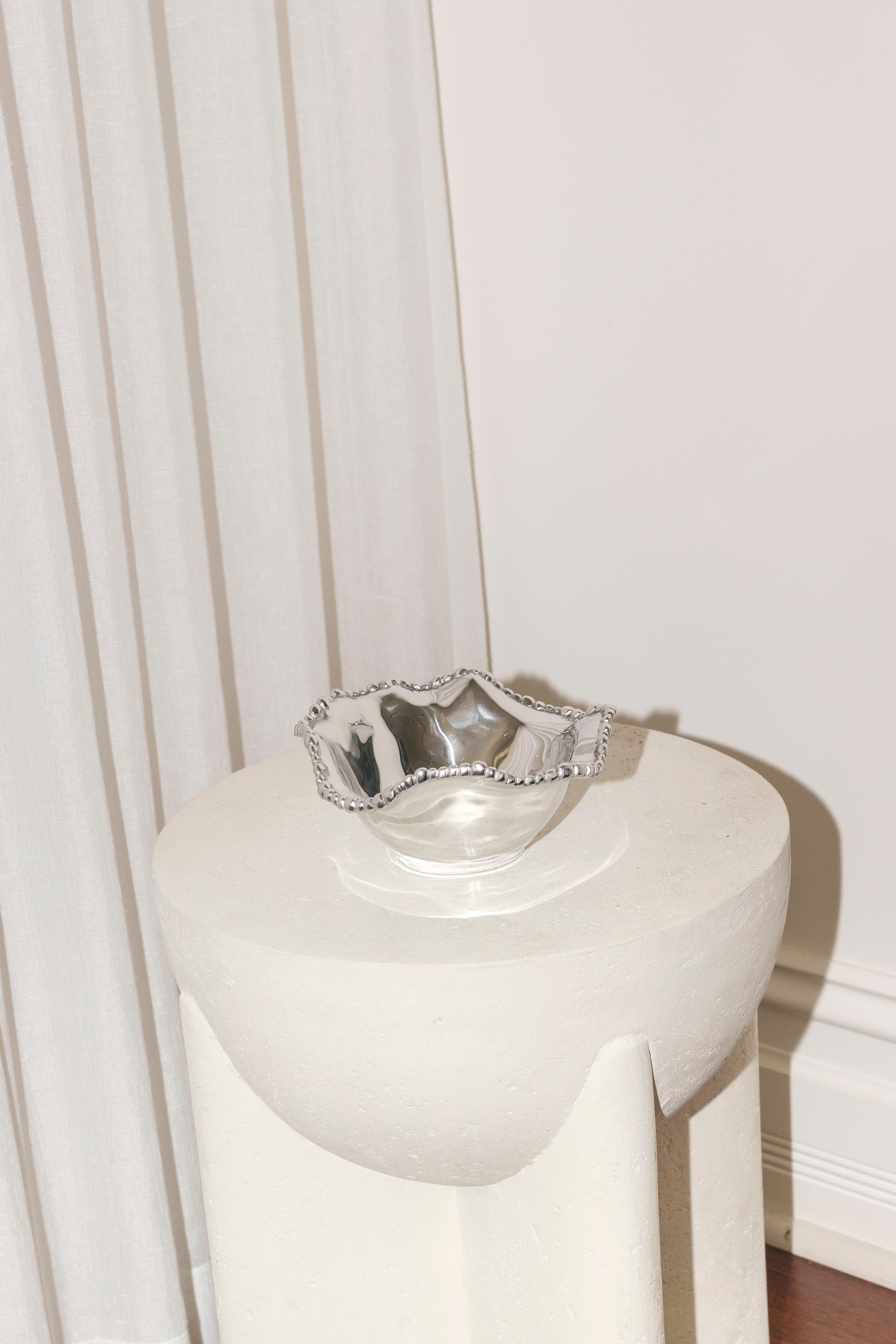 Organic Pearl Petit Bowl with Spoon