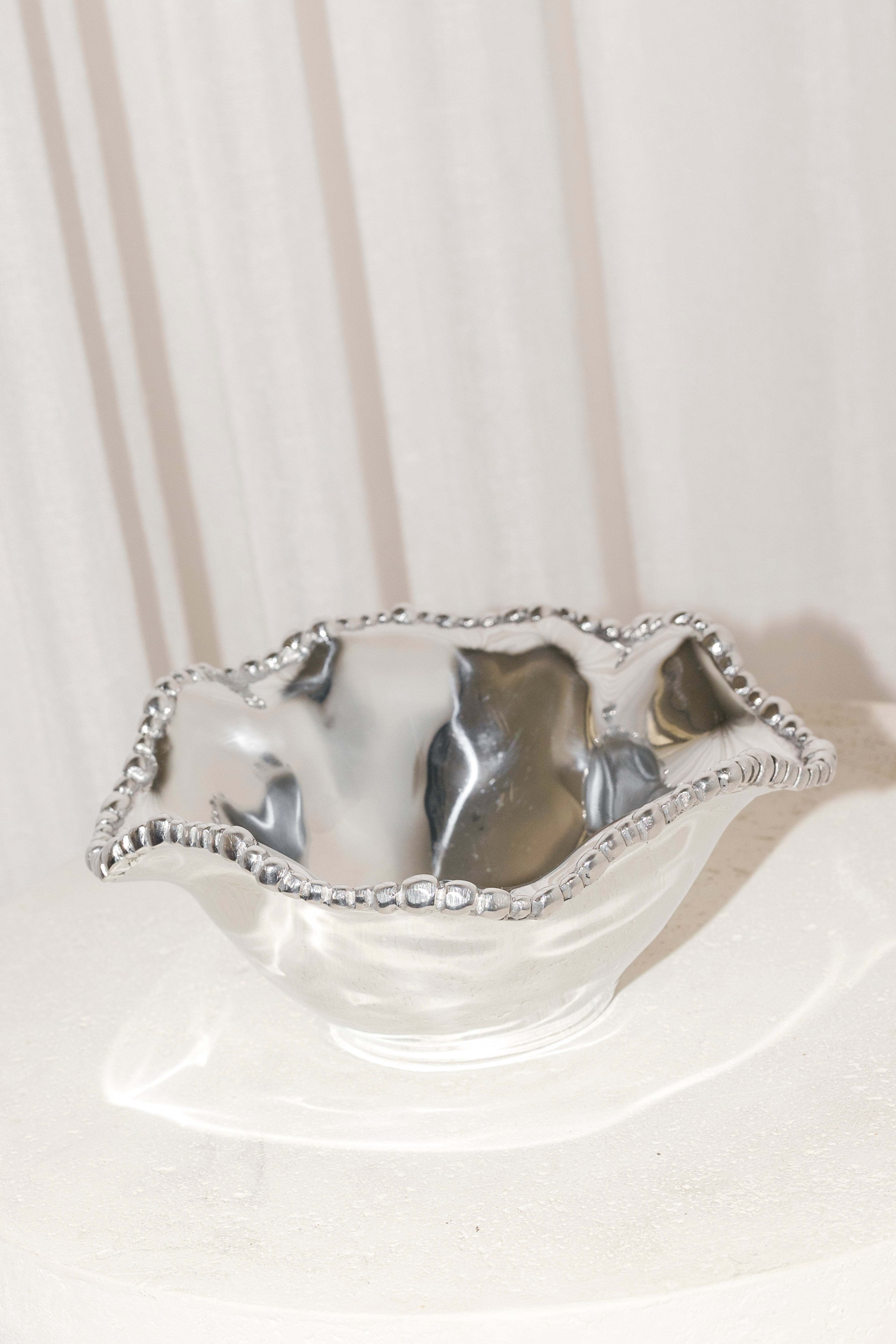 Organic Pearl Petit Bowl with Spoon