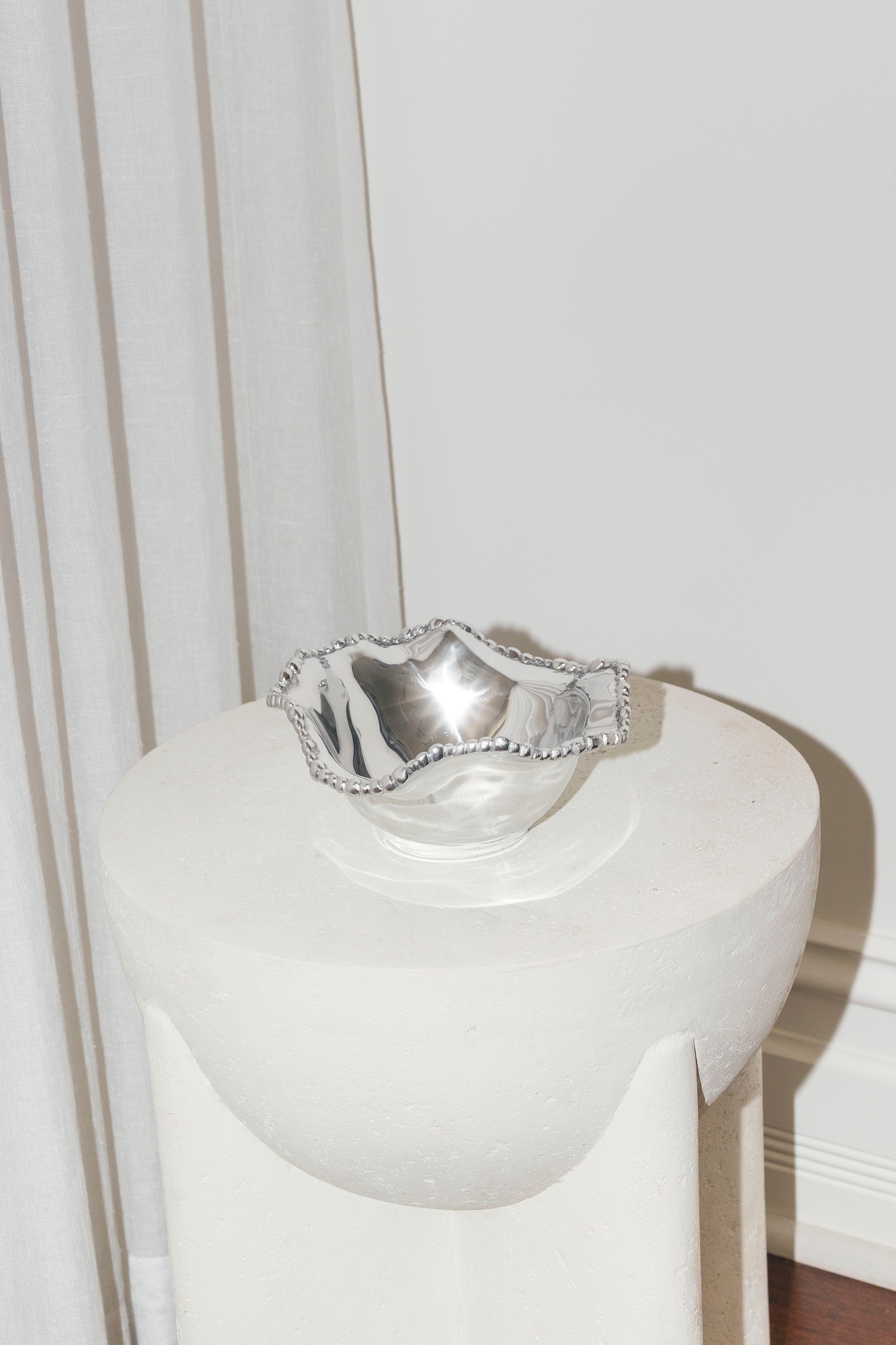 Organic Pearl Petit Bowl with Spoon