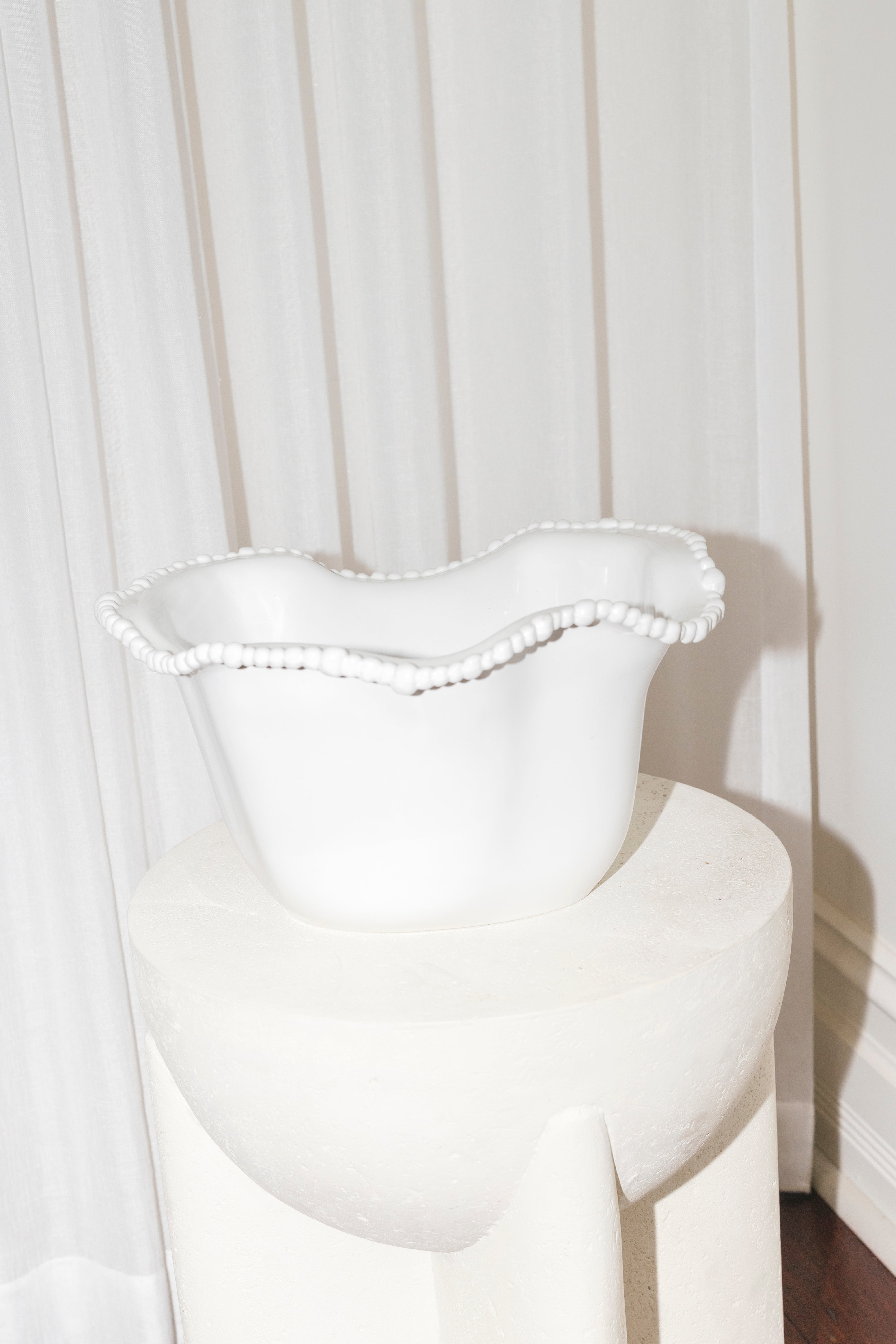 Melamine White Champagne Bucket