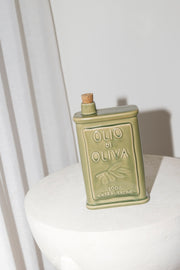Ceramic Oil Bottle | Olive