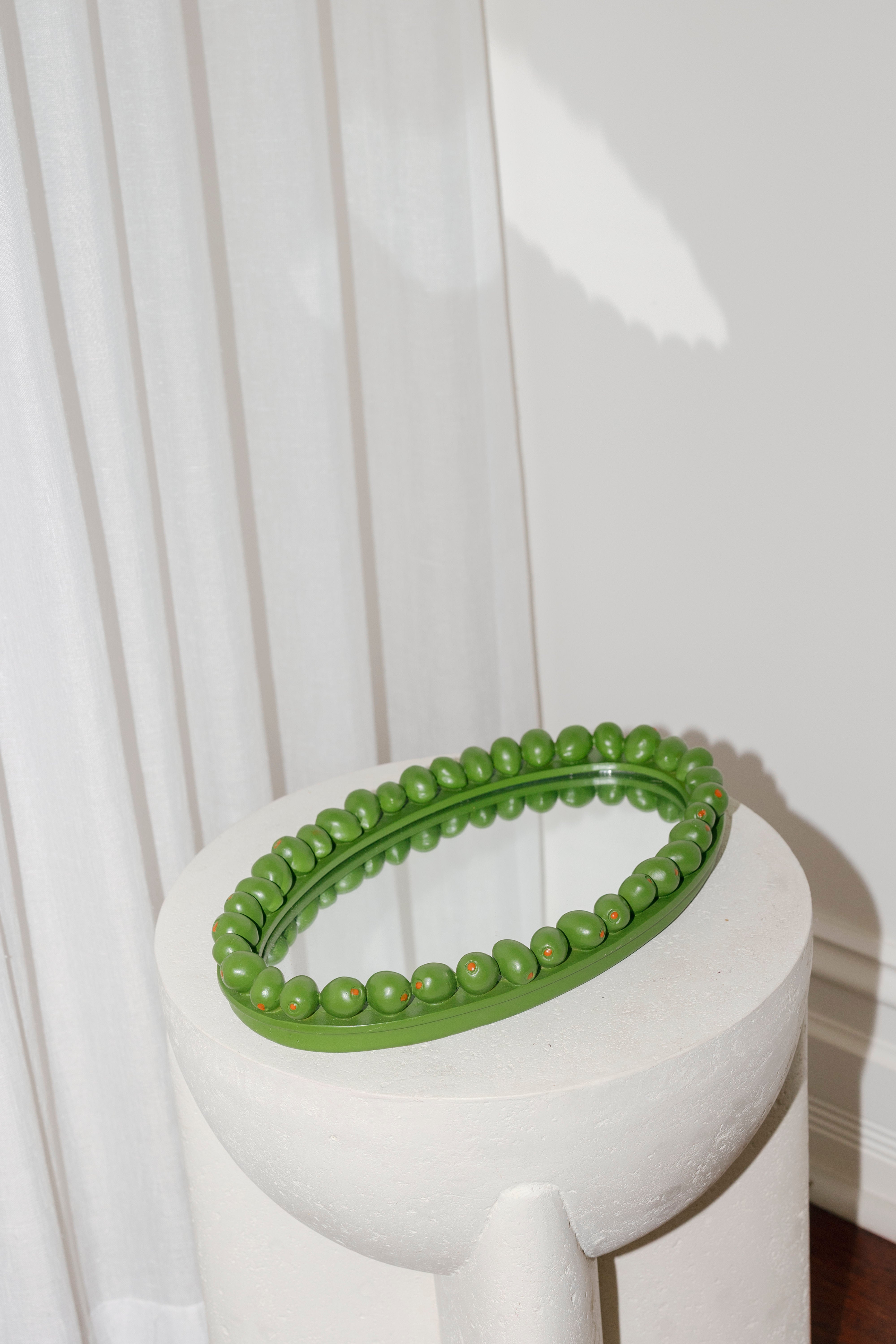 Green Olive Cocktail Tray