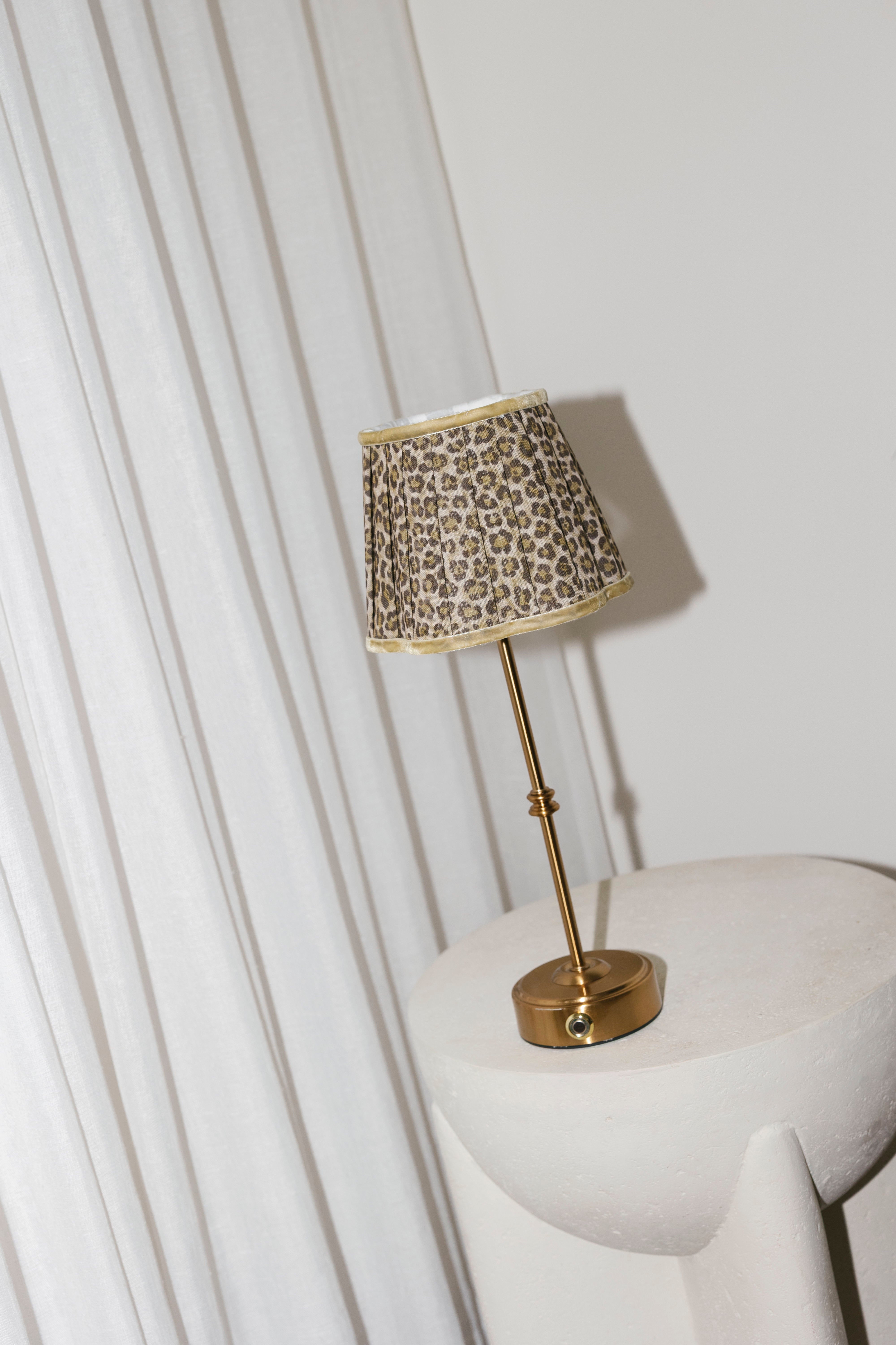 Leopard Lamp