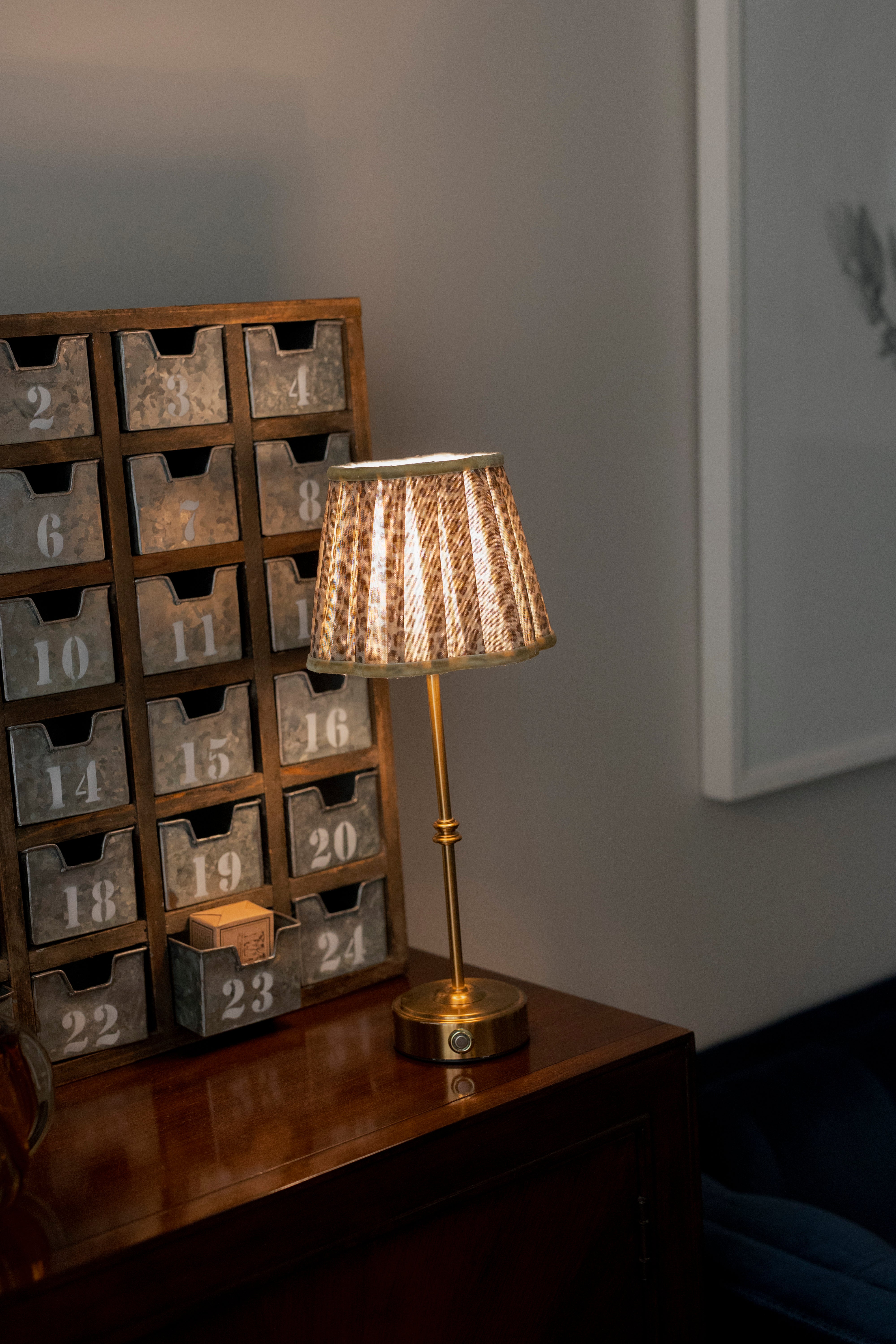 Leopard Patterned Lamp