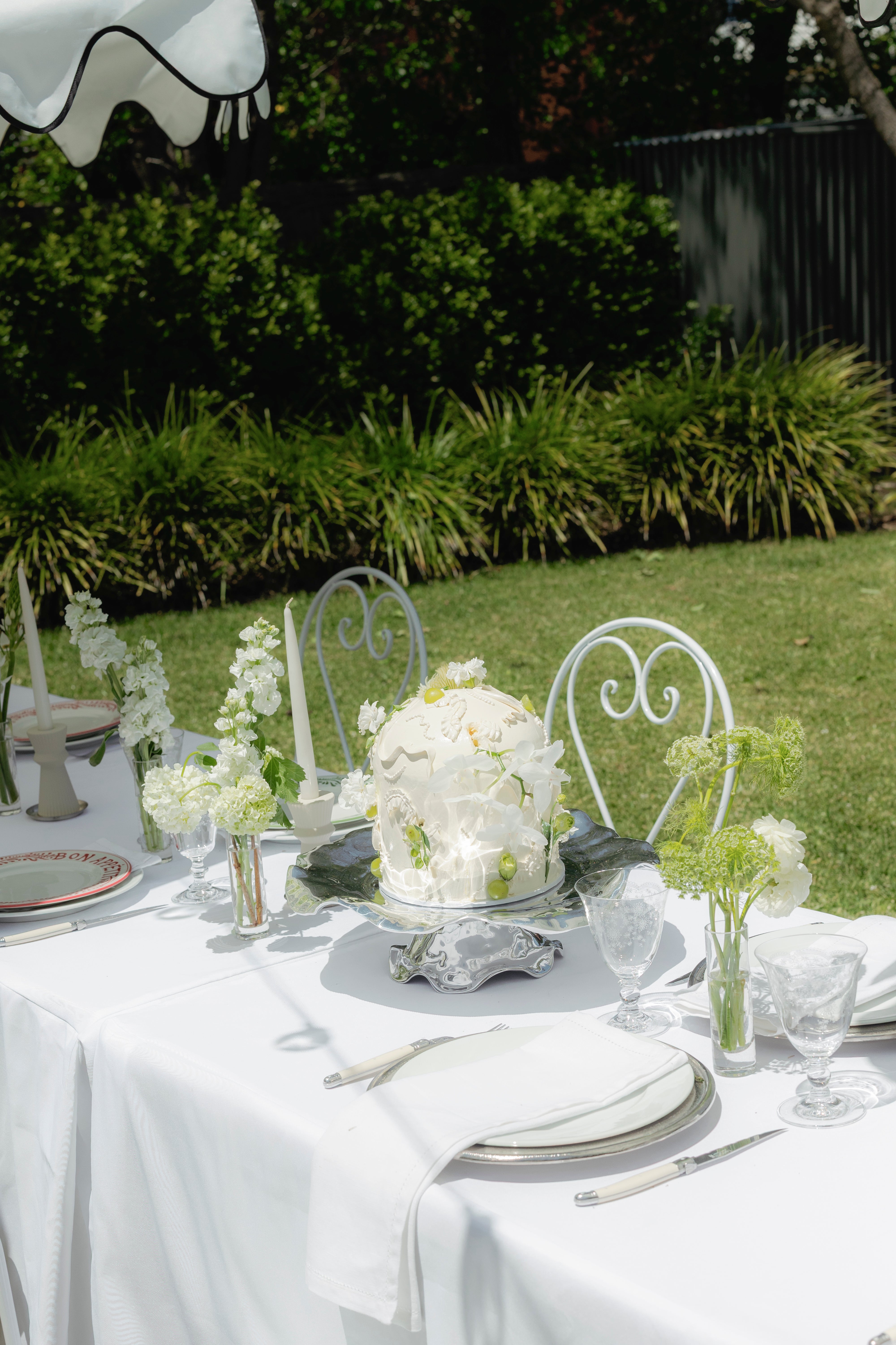 Metalware Cake Stand