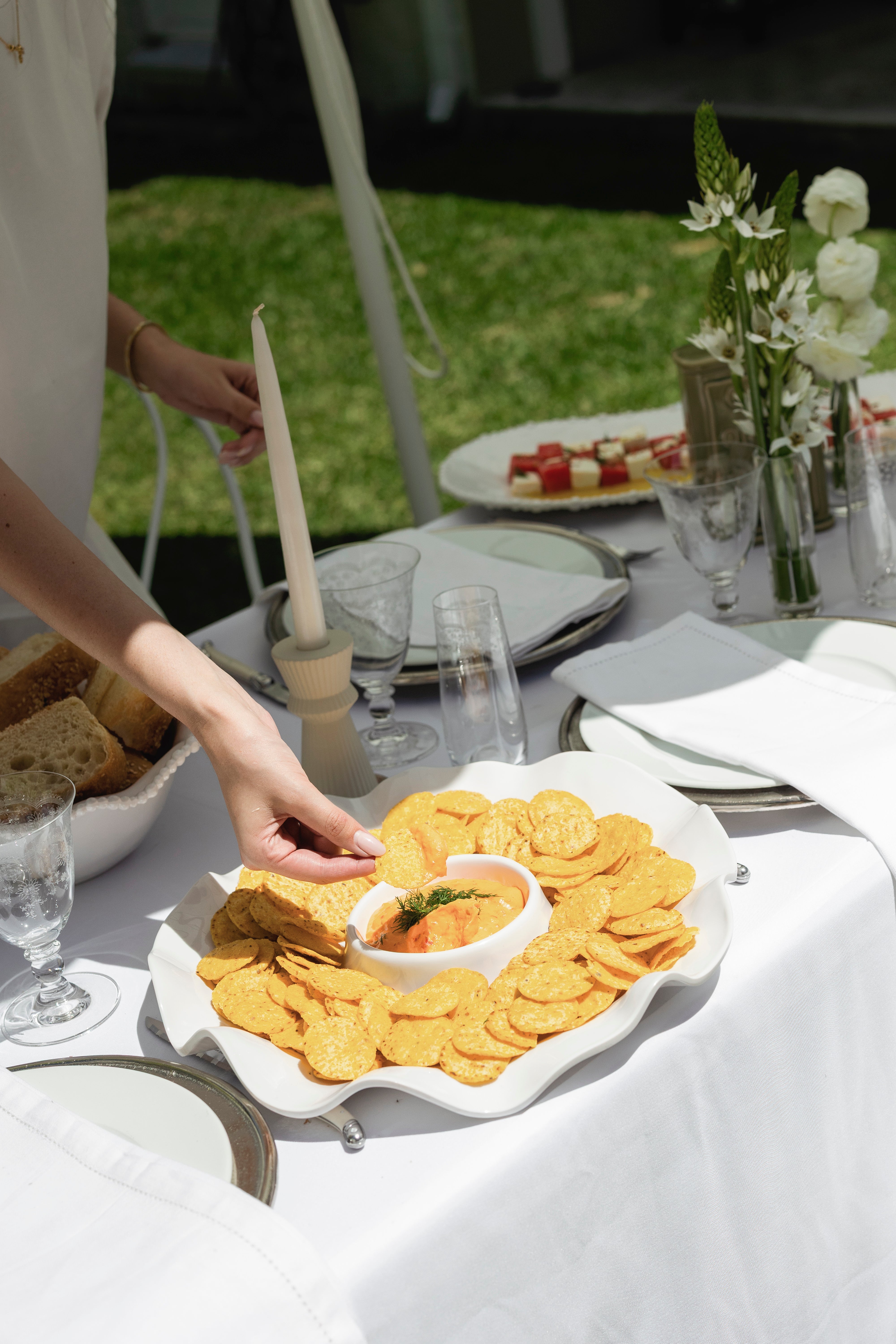 Havana Chip & Dip | White