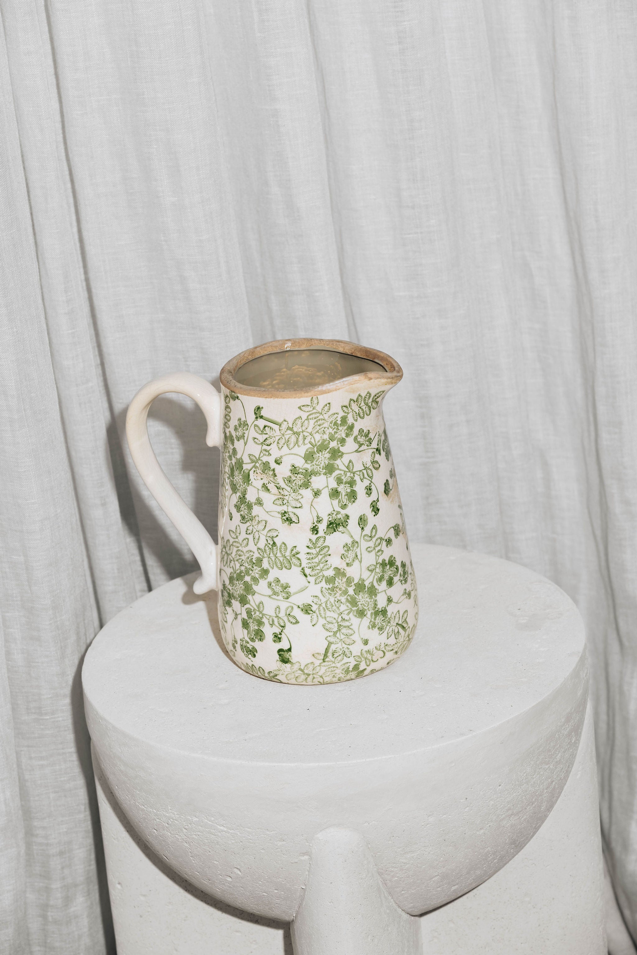 Vintage Botanical Jug