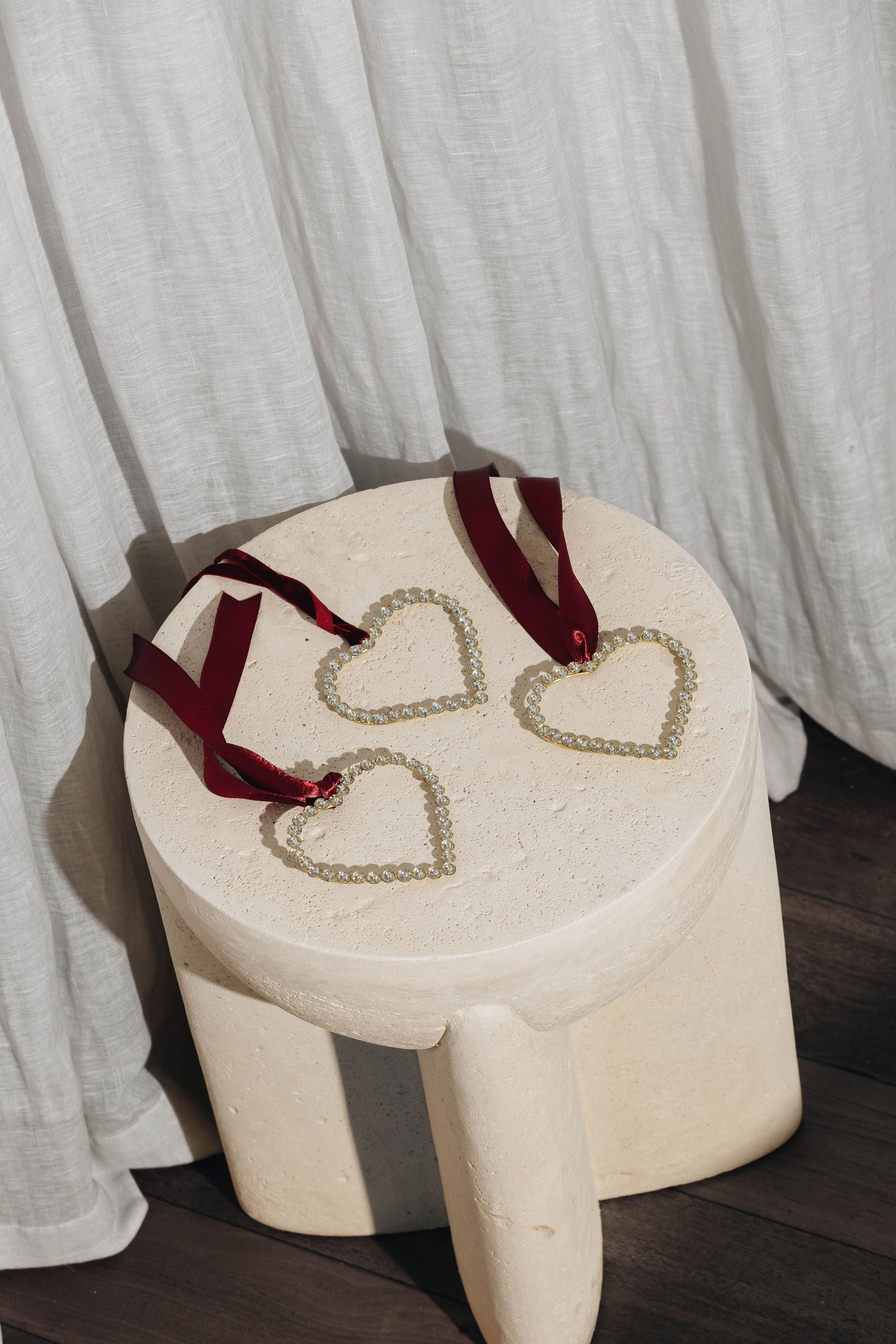 Diamante Heart Decoration