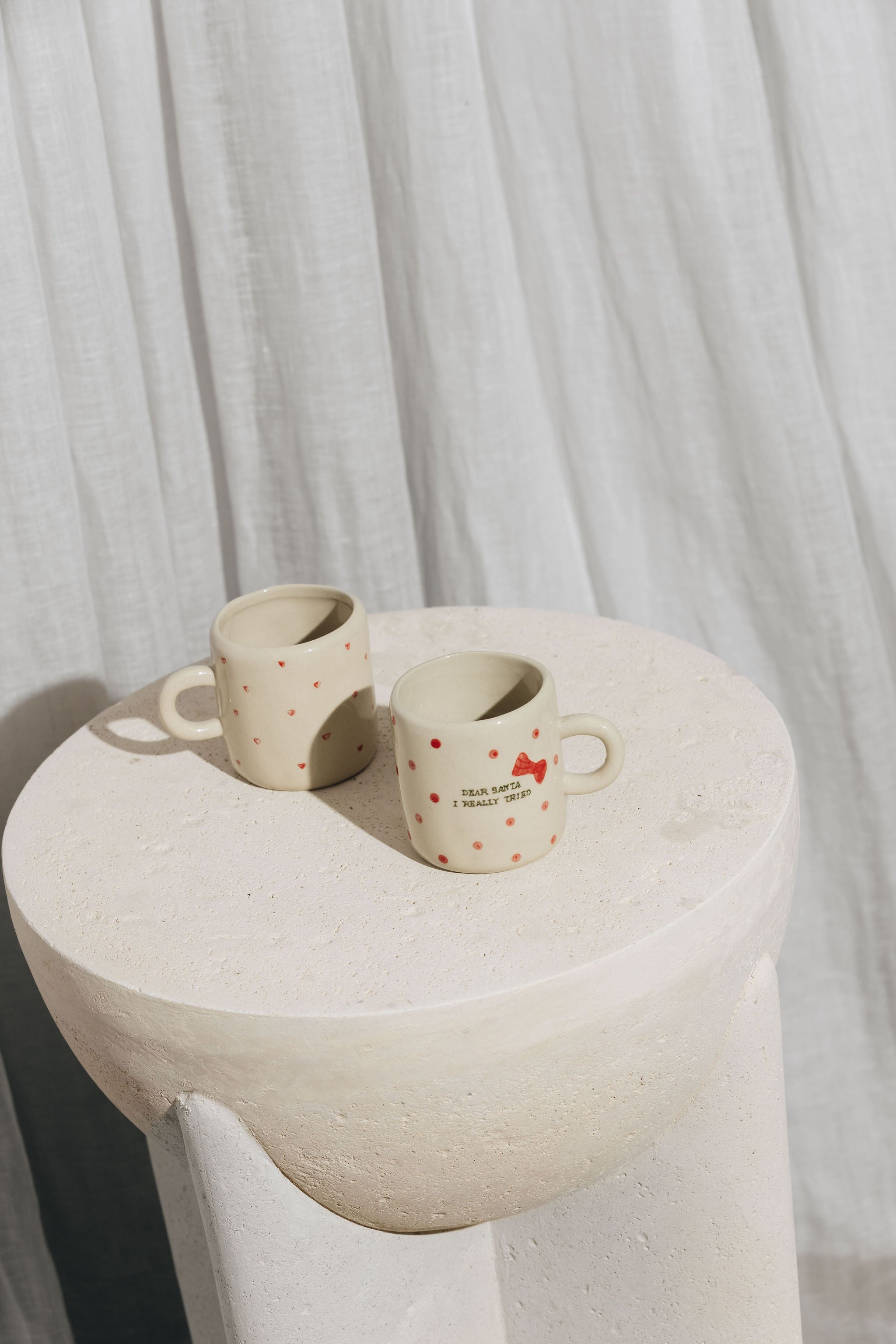 Dear Santa, I Really Tried Mug