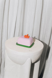 Butter Dish Sketch | Lilac