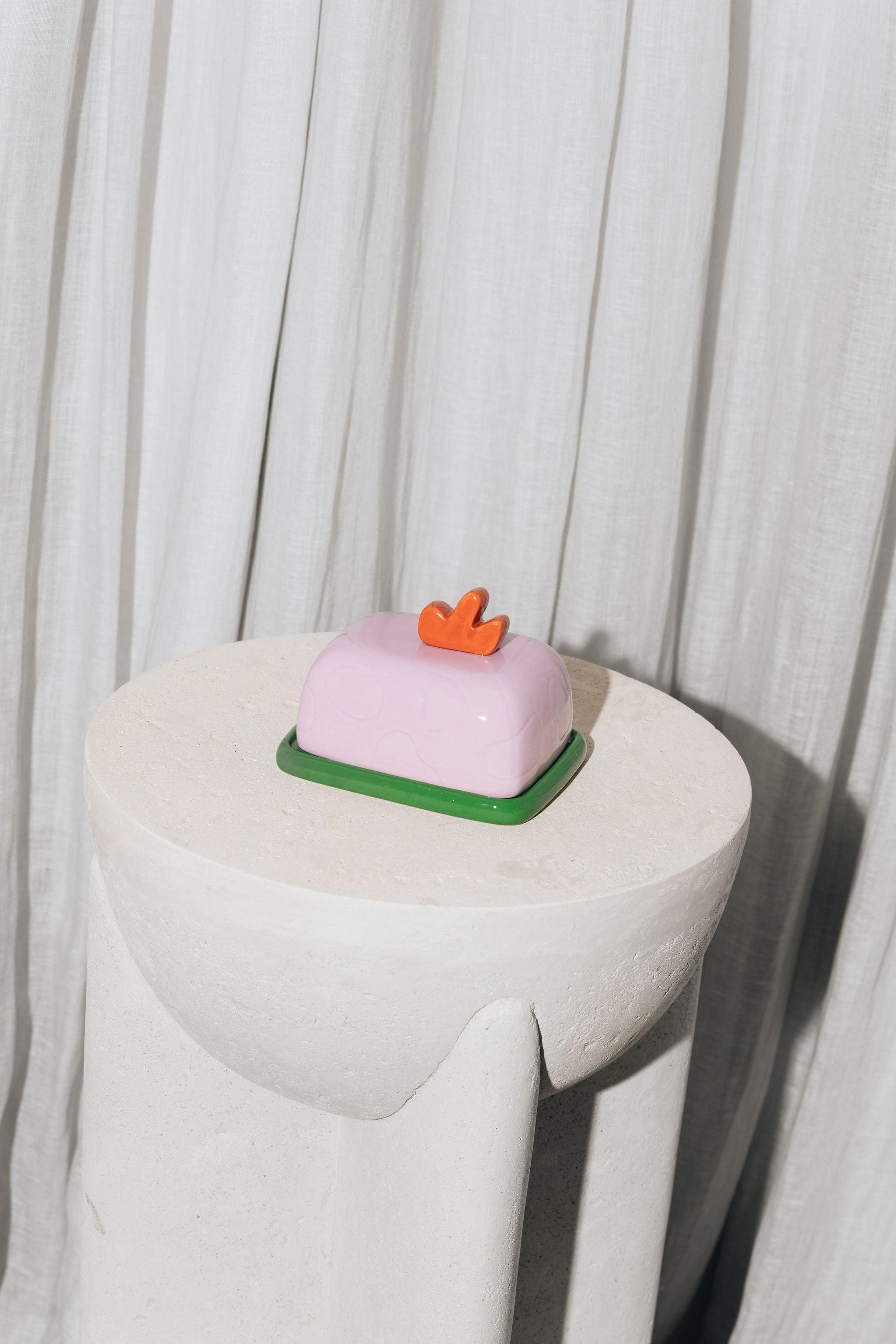 Butter Dish Sketch | Lilac