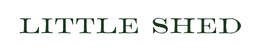 the little shed store