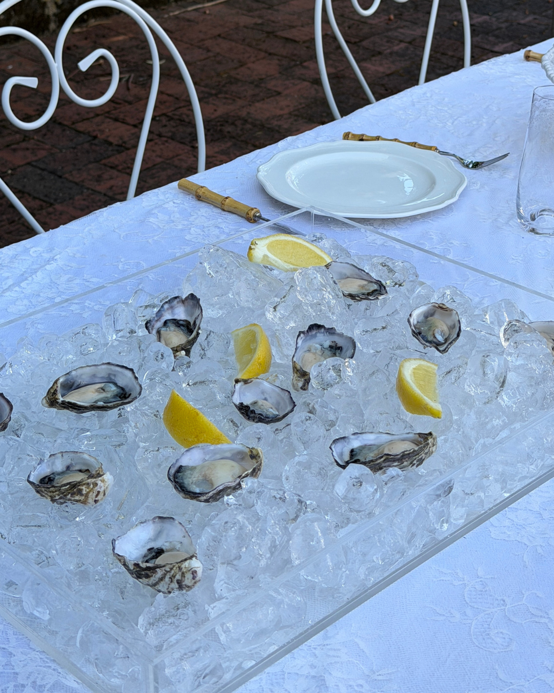 Clear Acrylic Serving Tray