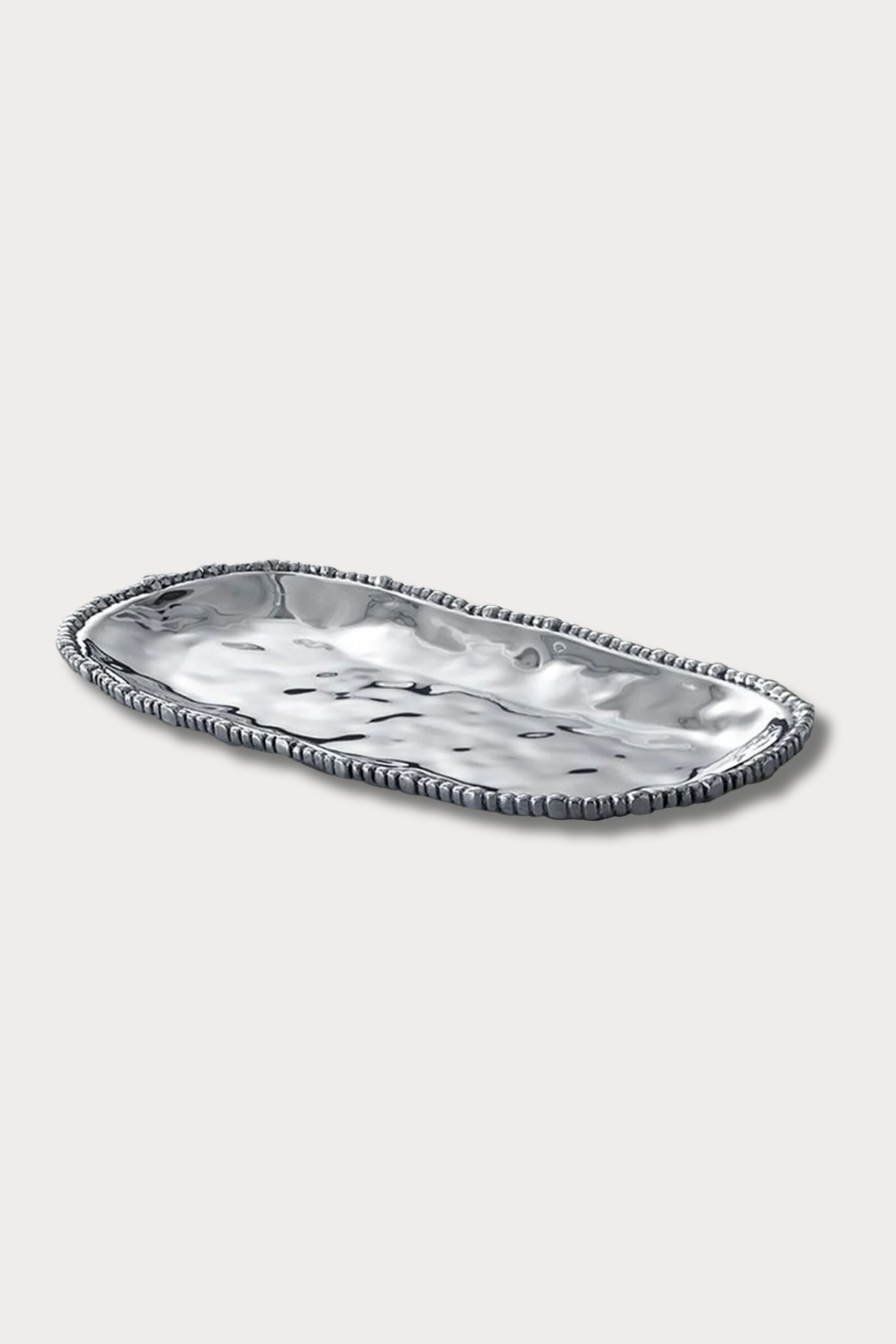 Organic Pearl Nova Small Oval Platter